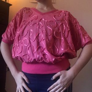 80’s Peter Popovitch Ribbon T-Shirt